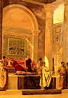 Famous Room Paintings - The Throne Room In Byzantium
